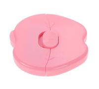 ELAYARD Peine Recortador para Bebés Diseño Manzana Tijeras Manuales para Cortar Flequillo y Puntas Abiertas Peine Seguro de Plástico para Niñas y Mujeres Herramienta Reutilizable para