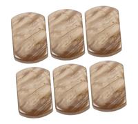 ELAYARD Perillas de Afinación de Guitarra de Resina Resistentes y Duraderas 6 Piezas para Reemplazo de Botones de Clavija en Guitarra Acústica Accesorio Adecuado