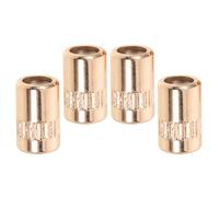 ELAYARD Perillas de Latón para Interruptor de Palanca de Guitarra Eléctrica, 4 Piezas, Multivías, Color Dorado, Repuesto para Selector de Pastillas, Accesorio para Actuaciones y