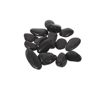 ELAYARD Piedras Térmicas Naturales para Cocinar 1 Kg 3-5 CM Rocas Calientes Resistentes al Calor para Asar Alimentos Guijarros Decorativos para Chimenea Interior y Jardín Exterior