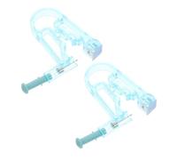 ELAYARD Pistola para Perforar Orejas Portátil de Plástico, 2 Piezas para Niños y Adultos, Compacto y Fácil de Usar en Casa Viaje