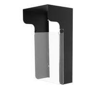 ELAYARD Placa de Cubierta para Timbre de Exterior Negro con Ventana Transparente de Alta Definición, Protege de Lluvia, Sol, Viento y Polvo, Adecuado para Videoporteros y Timbres