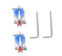 ELAYARD Protectores para Silla de Oficina con Abrazadera de Acero Inoxidable Ajustables para Evitar Hundimiento y Altura Incluye Llave Allen Compatibles con Sillas de Oficina Φ