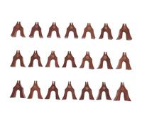 ELAYARD Puentes Guzheng de Madera Duraderos Código Guzheng Rojo Número 1-21 Accesorios Musicales Puente de Soporte Compacto y Ligero para Instrumentos de Cuerda Uso Profesional