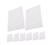 ELAYARD Puntos Adhesivos Transparentes de Doble Cara para Museos 800 Unidades 100 por Hoja X 8 Hojas Masilla Adhesiva Removible sin Residuos para Fijación Segura Paredes Vidrio y