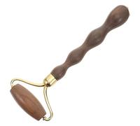 ELAYARD Rodillo Facial Gua Sha de Madera de Sándalo Masajeador Doble Cabezal para Acupresión y Relajación Muscular Herramienta Portátil para Esculpir Rostro y Cuidado del Cuero