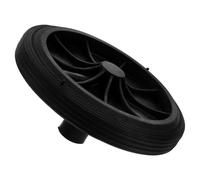 ELAYARD Rueda Para Cubo De Basura Duradera Eje Sólido, Tamaño, Material Resistente, Polea Práctica Para Contenedores Exteriores, Accesorios Para Uso Hogares y Espacios Públicos,