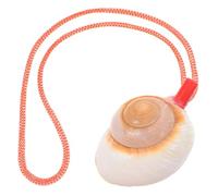 ELAYARD Silbato de Caracola Natural y Decoraciones de Playa para Actuaciones Musicales Cuerno de Concha de Plástico, Sonido Melodioso y Diseño Único