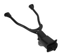 ELAYARD Soporte de Bicicleta Doble Ajustable y Plegable Caballete Lateral Robusto para Bicicletas Soporte Estable para Estacionamiento y Negro