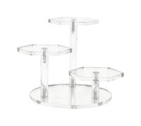 ELAYARD Soporte de Exhibición Acrílico Transparente para Joyas y Figuras Organizador Resistente para Modelos y Muñecos Estantería Decorativa para Colecciones