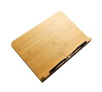 ELAYARD Soporte de Lectura Ajustable de Madera de Nogal Atril Compacto para Libros Partituras y para Estudiantes y Doméstico