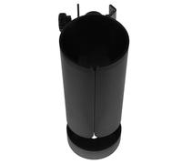 ELAYARD Soporte para Baquetas de Batería Plástico Transparente, Estuche Ligero para Baquetas Estándar y Grandes, Organizador Portátil para Accesorios de Percusión en Ensayos y Conciertos