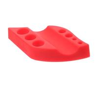 ELAYARD Soporte Para Vasos Silicona Rojo 1 Unidad Organizador De Pigmentos Para Accesorio Para Esteticistas y Artistas Del Tatuaje