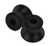 ELAYARD Soportes de Goma 2 Piezas para Diapasones de Chakras para Activadores de Sonido y Curación Accesorios de Yoga Ligeros Portátiles para Meditación y Terapia