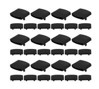 ELAYARD Soportes para Listones de Cama Negros 36 Piezas 12 Doble Ranura 24 Simple Accesorios de Hardware Invisibles para Reparación Marcos de Madera y Metal Compatibles Camas Individuales