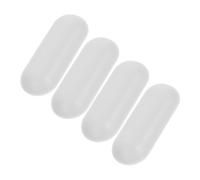 ELAYARD Topes para Asientos De Inodoro De Silicona, Amortiguadores Antideslizantes Silenciosos, Kit De 4 Unidades para Tapa De Inodoro, Accesorio Práctico para Baño, Fácil Instalación y Recambio