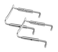 ELAYARD Tornillos De Barbilla Para Violín De Metal Resistentes, 2 Piezas Aplicables 4/4 y 3/4, Accesorios Profesionales Para Fijación Estable y Uso Práctico Diario