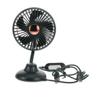 ELAYARD Ventilador Eléctrico Portátil para Coche y Hogar Mini Ventilador Silencioso y para Circulación de Aire Gadget Fresco para Interior de Vehículo y Doméstico