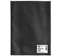 Elba 100206368 Portafolio Hunter PVC flexible A4 100 fundas (50 fundas) azul