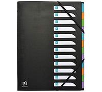 Elba 100209000SW - Clasificador con índices de separación por colores, negro