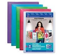 Elba 100211078 Polyvision maletín A4 azul/rosa/púrpura/verde, 1 unidad