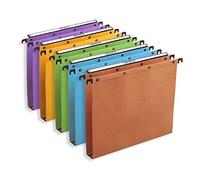 Elba 100330281 AZO último Hanging Archivos para A4 Suspensión Archivo o cartón 30 MM Kraft, coloreado, Paquete de 25, surtidos