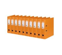 Elba 100400542 carpeta de Strong Line DIN A4 doble protector de bordes, 8 cm de ancho color naranja