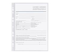 Elba 100421184 - Funda de plástico (A4, 0,12 mm, antideslumbrante, no afecta al texto, abertura superior y izquierda, 100 unidades, granuladas)