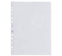 Elba 100460993 - Funda (PVC, A4, 0,08 mm, OHP adecuado, no afecta al texto, abertura superior, 100 unidades), color transparente