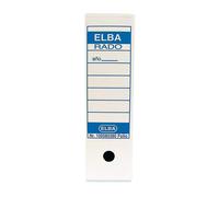 Elba 100580280 - Caja de 50 cajas archivo definitivo, cartón microcanal, Fº