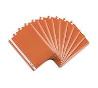 ELBA 100742 - Carpetas de plástico tamaño A4, 10 unidades, color naranja 31 x 22,8 x 0,3 cm