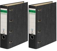 Elba 10409SW - Archivador (2 unidades, A5), color negro (Paquete de 2)