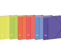 Elba 163549 - Carpeta clasificadora A4, 12 separadores, multicolor