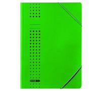 Elba 33470GN - Carpeta con elásticos (cartulina, capacidad de 150 páginas DIN A4