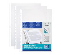 Elba 400005473 - Funda de plástico (A4, 0,09 mm, antideslumbrante, no afecta al texto, abertura superior, 100 unidades, granuladas, PP)