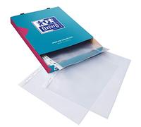 Elba 400005474 - Funda de plástico (A4, 0,09 mm, OHP adecuado, no afecta al texto, abertura superior, 100 unidades, PP), color transparente