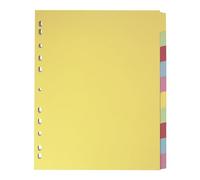 Elba 400007242 - Separador para archivadores(A4), multicolor