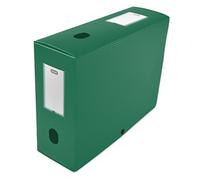 Elba 400094576 caja de índice con dos 100 mm polipropileno opaco (24 x 32 cm), color verde