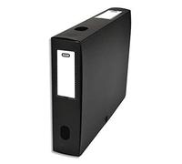 Elba 400094611 - Caja archivadora para montar (lomo, 40 mm, polipropileno, 24 x 32 cm), color negro