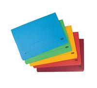 Elba 400099327 320 G/m² StrongLine Foolscap Documento Wallet - Surtido de Colores (Pack de 10)