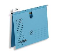 Elba 85802RO - Carpeta colgante de cartón A4 230 g/m² , color azul (5 unidades)