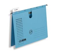 Elba 85802RO - Carpeta colgante de cartón A4 230 g/m², color azul (5 unidades) A
