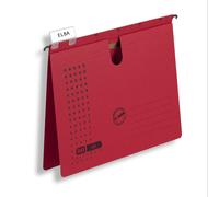 Elba 85802RO - Carpeta colgante de cartón A4 230 g/m², color rojo (5 unidades) R