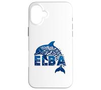 Elba Azul Delfín Mediterráneo Italia Mar Naturaleza Viajes Carcasa para iPhone 16 Plus