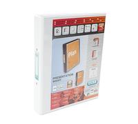 Elba Bantex Vision - Archivador de 2 anillas (A4), color blanco