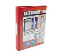 Elba Bantex Vision - Paquete de 10 archivadores A4 con anillas, rojo