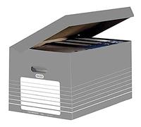 Elba Box Auto - Contenedor con tapa integrada, color gris