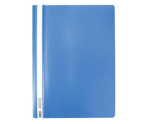 Elba Carpeta de proyectos tamaño A4, color azul, con cubierta personalizable (paquete de 50)