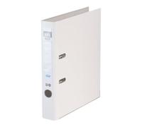 Elba carpeta rado brillant DIN A4 5 Pack Oficina carpeta carpeta - Archivador - Clasificador de cartón carpeta Ranura carpeta, color Blanco estrecho