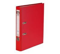 Elba carpeta rado brillant DIN A4 5 Pack Oficina carpeta carpeta - Archivador - Clasificador de cartón carpeta Ranura carpeta, color rojo estrecho